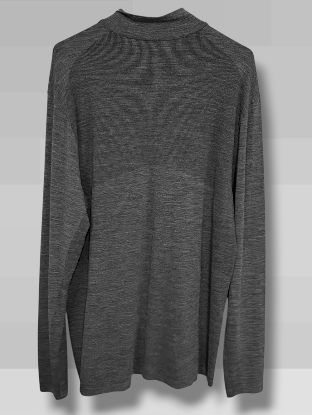 🌼Hill City Men’s Long Sleeve Pullover - Gray - Picture 2 of 3